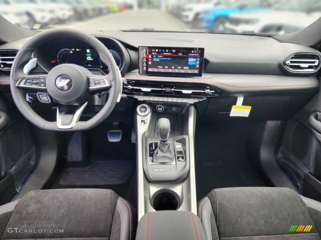 2024 Dodge Hornet R/T Track Pack/Blacktop AWD Hybrid Black Dashboard Photo #146687817
