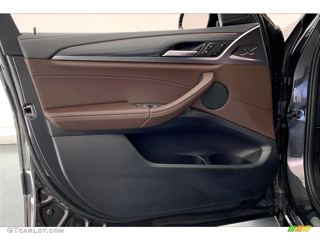 2023 BMW X4 xDrive30i Mocha Door Panel Photo #146687964