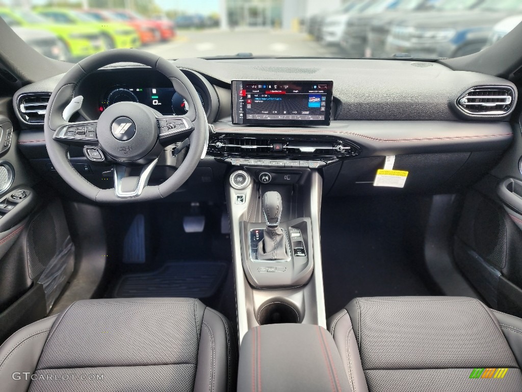 Black Interior 2024 Dodge Hornet R/T Plus Blacktop AWD Hybrid Photo #146688120