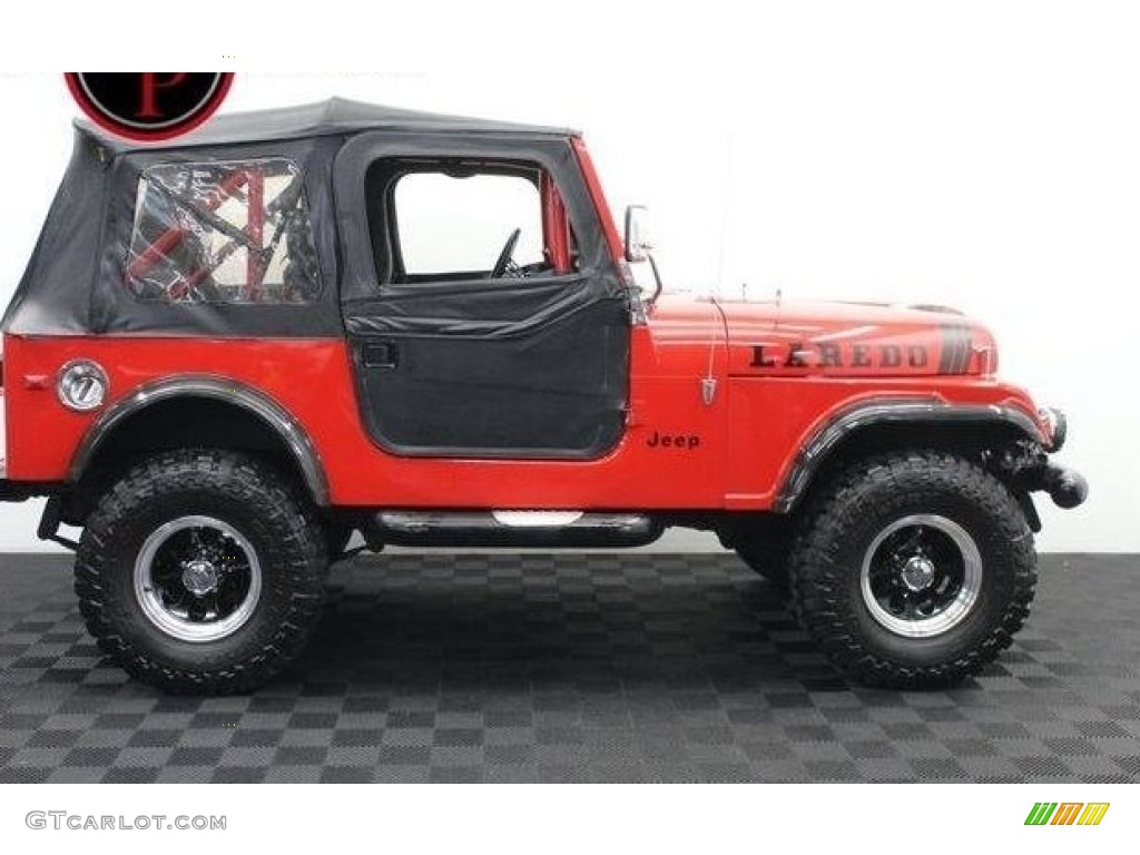Firecracker Red 1976 Jeep CJ7 Renegade 4x4 Exterior Photo #146688279