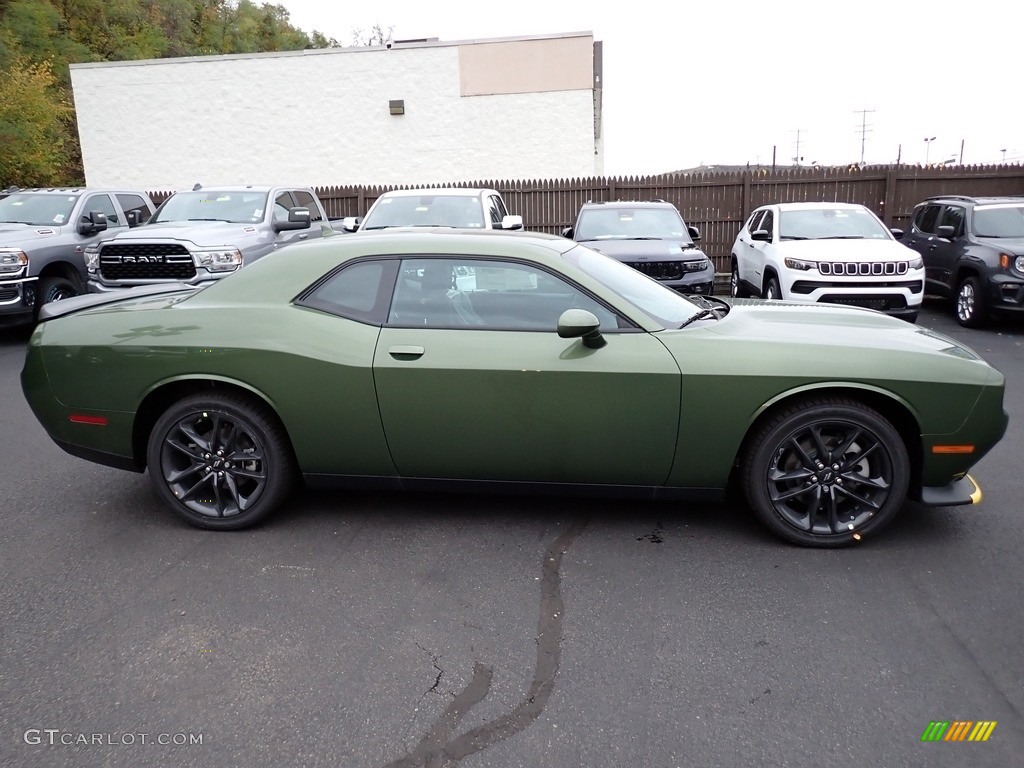 F8 Green 2023 Dodge Challenger GT AWD Exterior Photo #146688282