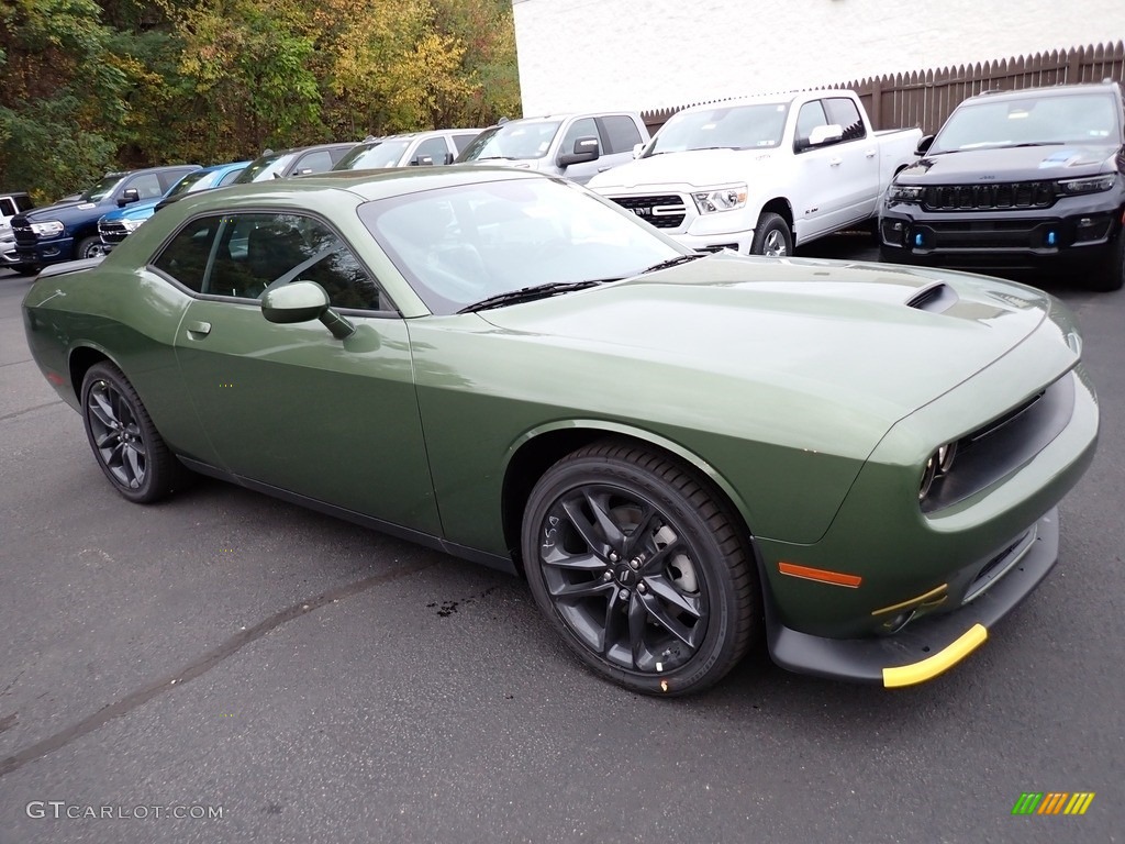 F8 Green 2023 Dodge Challenger GT AWD Exterior Photo #146688303