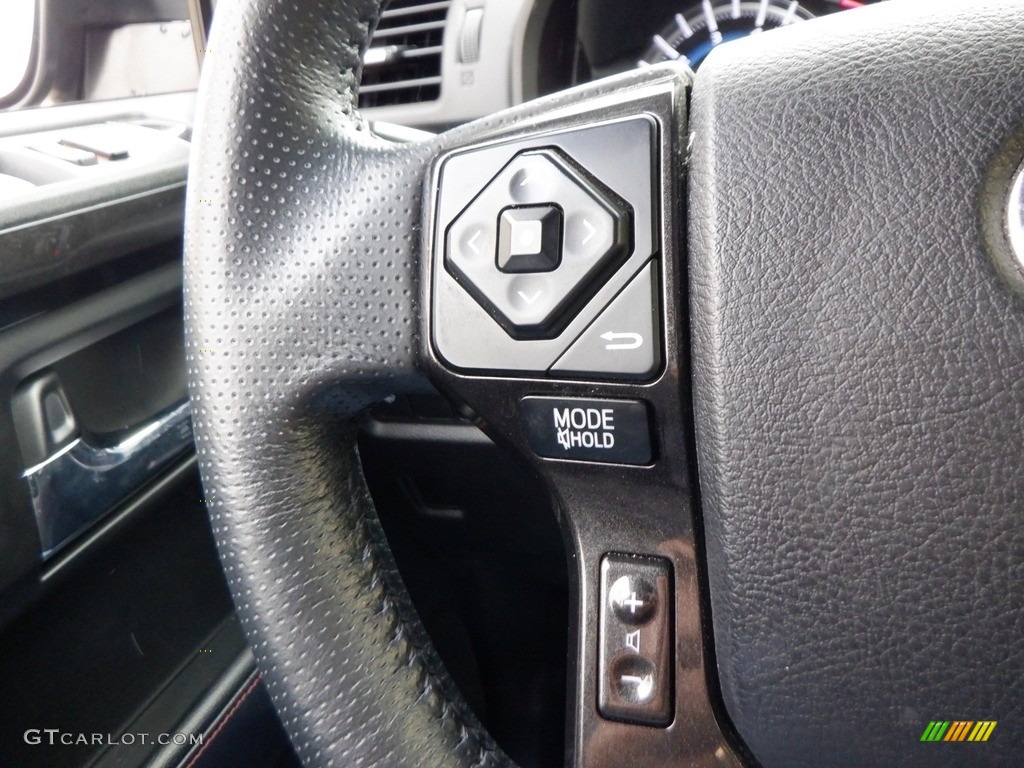 2019 Toyota 4Runner TRD Off-Road 4x4 Black Steering Wheel Photo #146688675