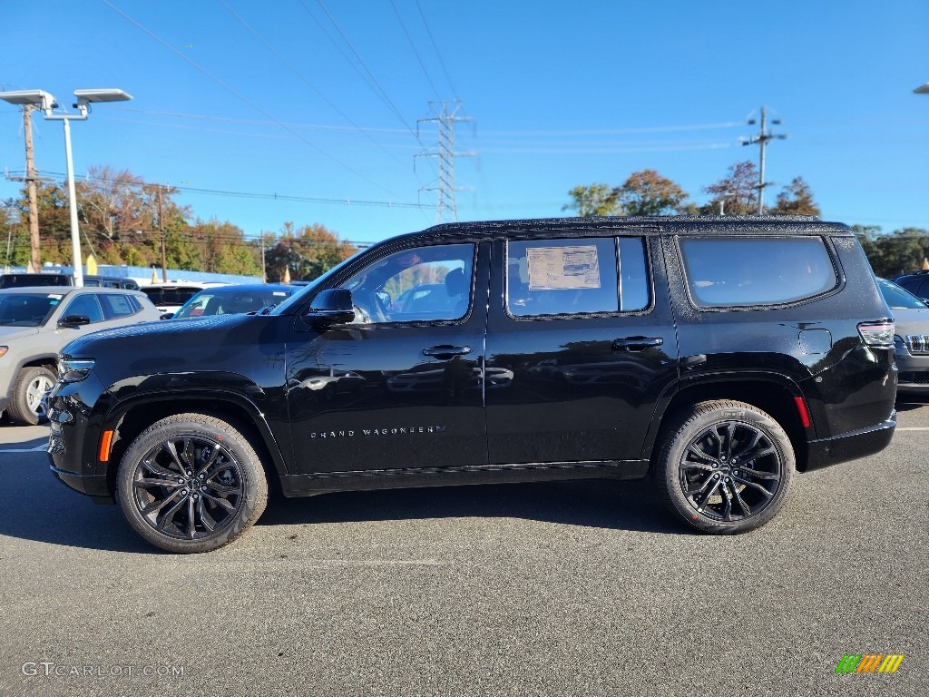 2023 Grand Wagoneer Series II 4x4 - Diamond Black Crystal Pearl / Global Black photo #3