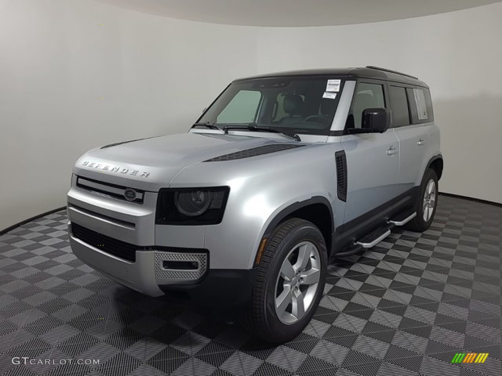 Hakuba Silver Metallic 2024 Land Rover Defender 110 S Exterior Photo #146688888