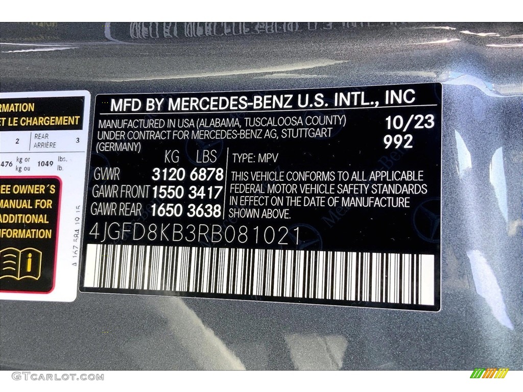 2024 GLE 63 S AMG 4Matic Coupe - Selenite Gray Metallic / Black photo #10