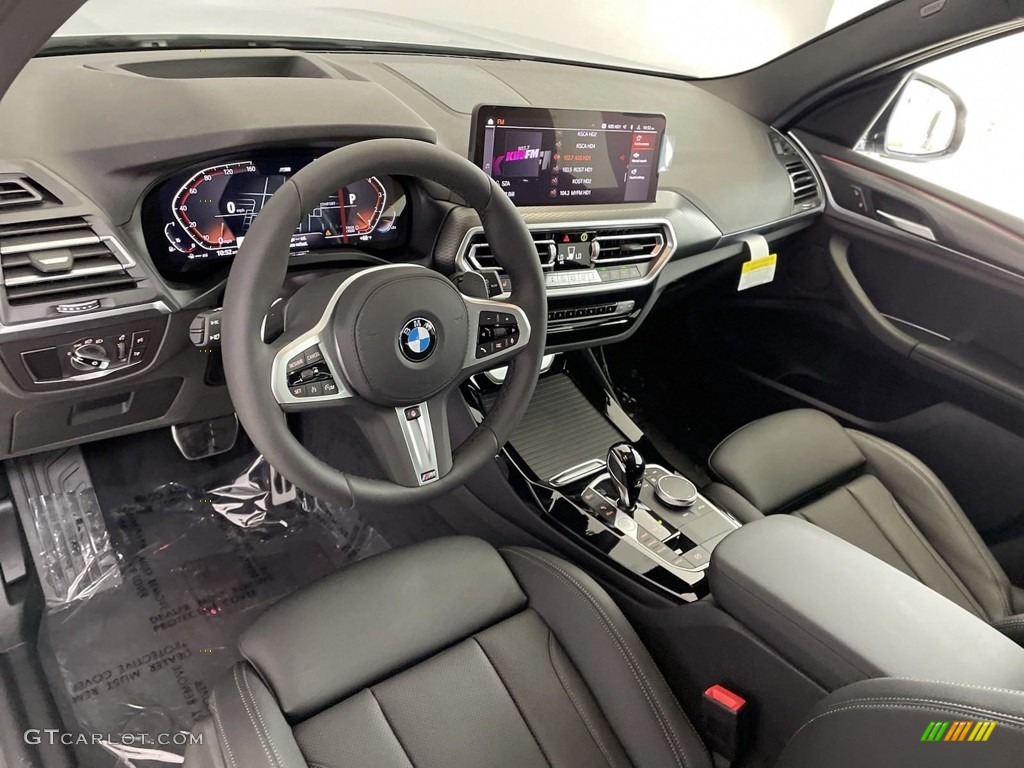 Black Interior 2024 BMW X3 sDrive30i Photo #146689266