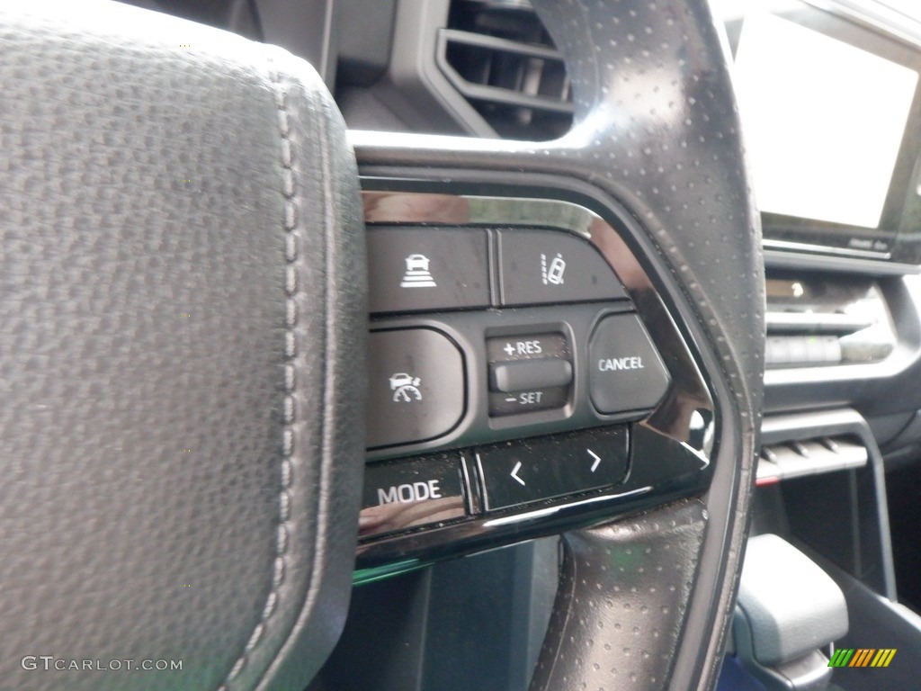 2023 Toyota Tundra SR5 CrewMax 4x4 Black Steering Wheel Photo #146689434