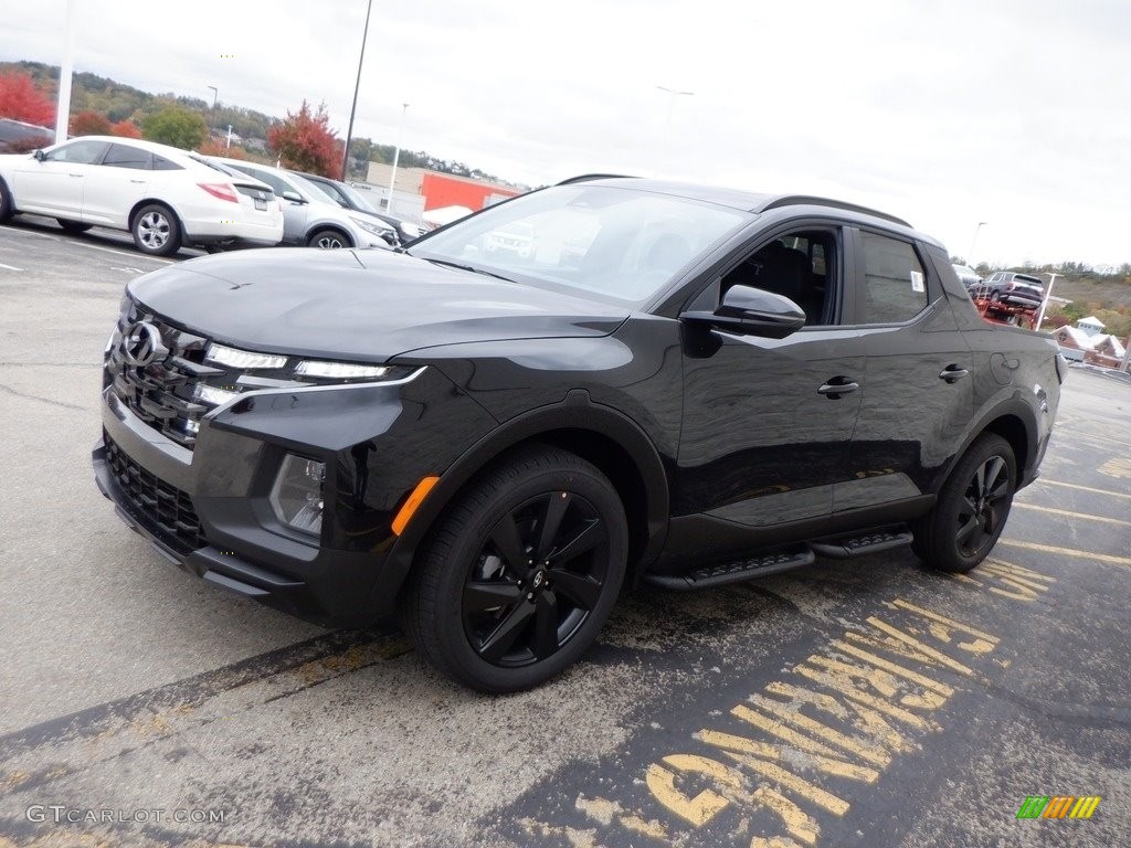 Phantom Black 2024 Hyundai Santa Cruz Night Edition AWD Exterior Photo #146689785