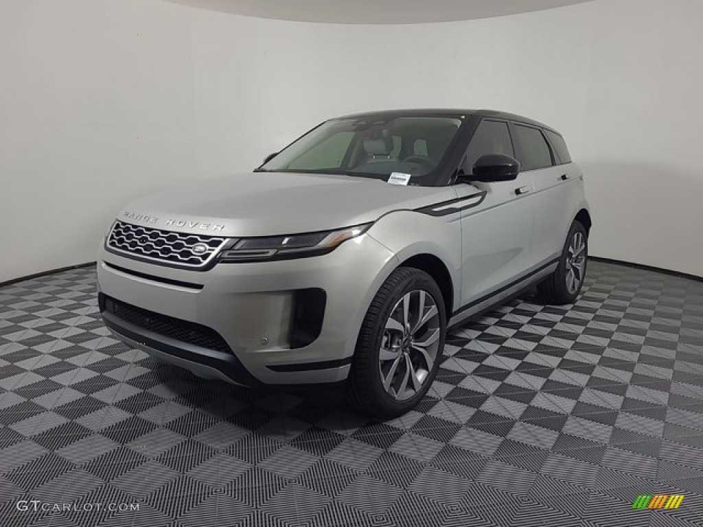 Seoul Pearl Silver 2023 Land Rover Range Rover Evoque SE Exterior Photo #146690163