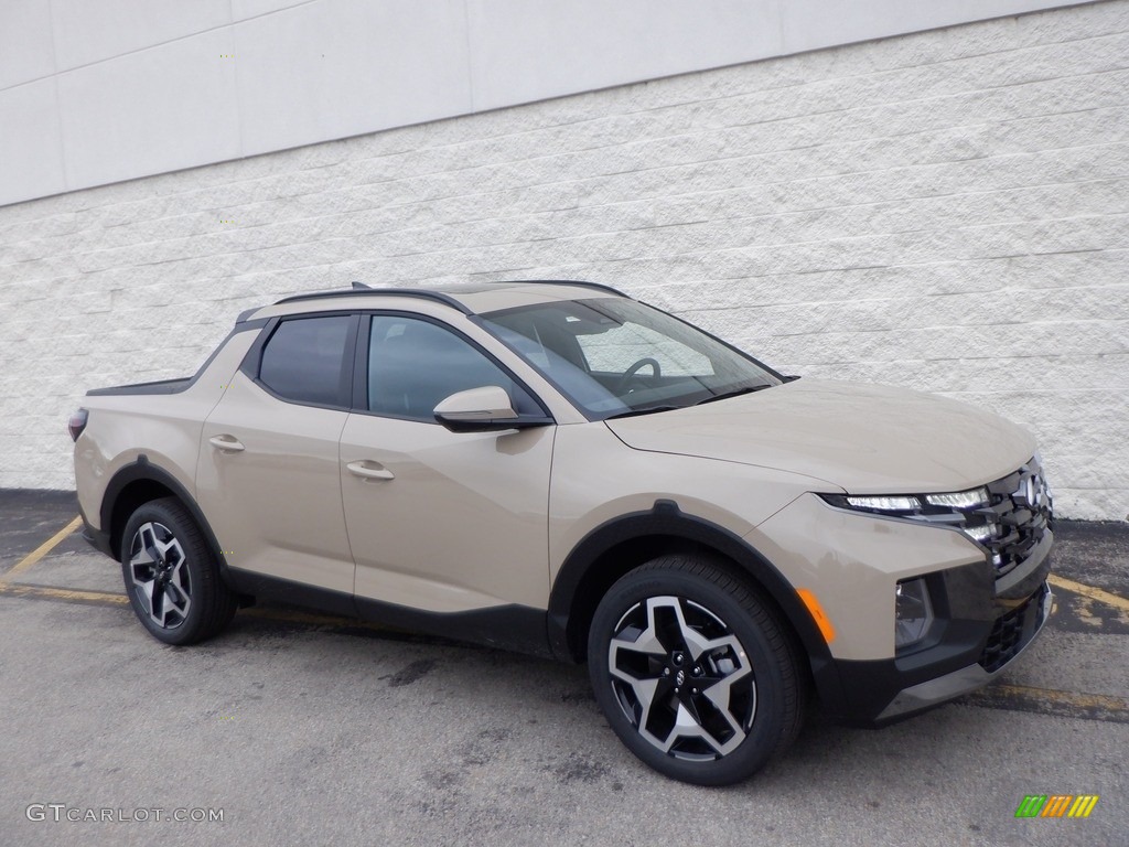 California Sand 2024 Hyundai Santa Cruz Limited AWD Exterior Photo #146690254