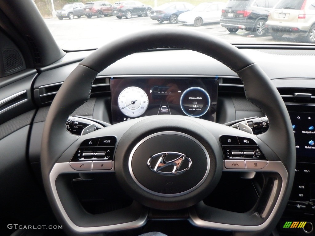 2024 Hyundai Santa Cruz Limited AWD Black Steering Wheel Photo #146690460