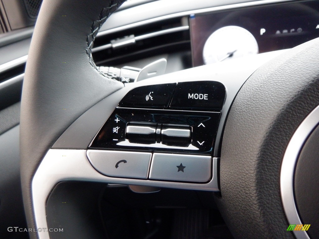2024 Hyundai Santa Cruz Limited AWD Black Steering Wheel Photo #146690469