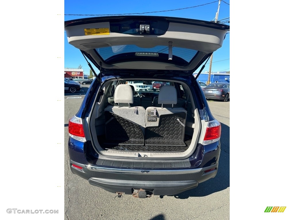 2013 Highlander Limited 4WD - Nautical Blue Metallic / Ash photo #7