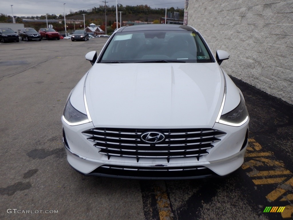 2023 Sonata Limited Hybrid - Serenity White / Black photo #3