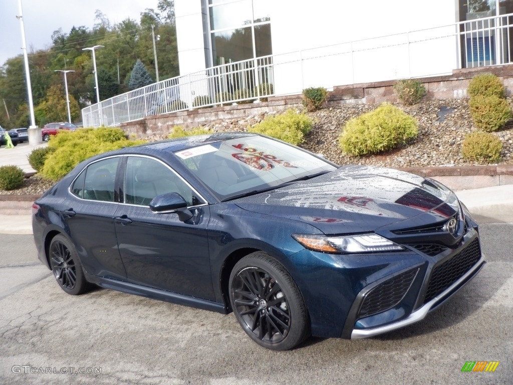 2021 Camry XSE - Galactic Aqua Mica / Black photo #1