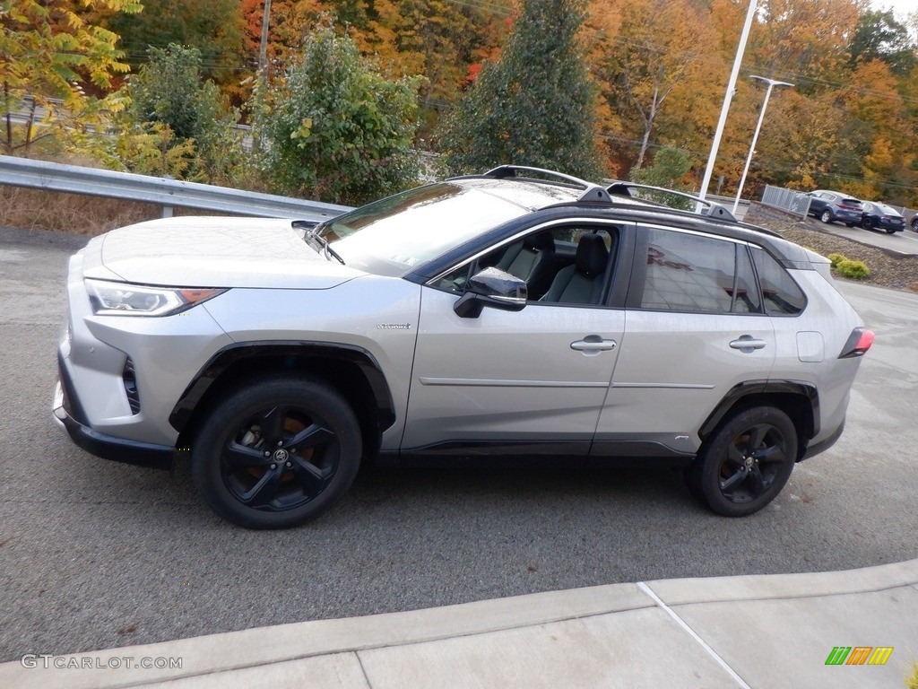 2020 RAV4 XSE AWD Hybrid - Silver Sky Metallic / Black photo #5