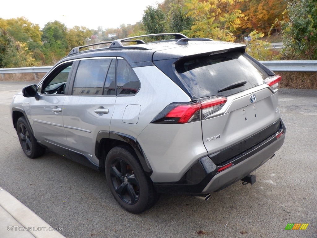 2020 RAV4 XSE AWD Hybrid - Silver Sky Metallic / Black photo #6