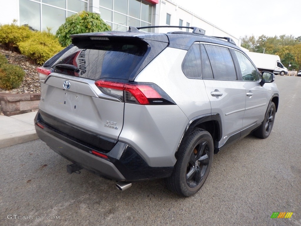 2020 RAV4 XSE AWD Hybrid - Silver Sky Metallic / Black photo #10