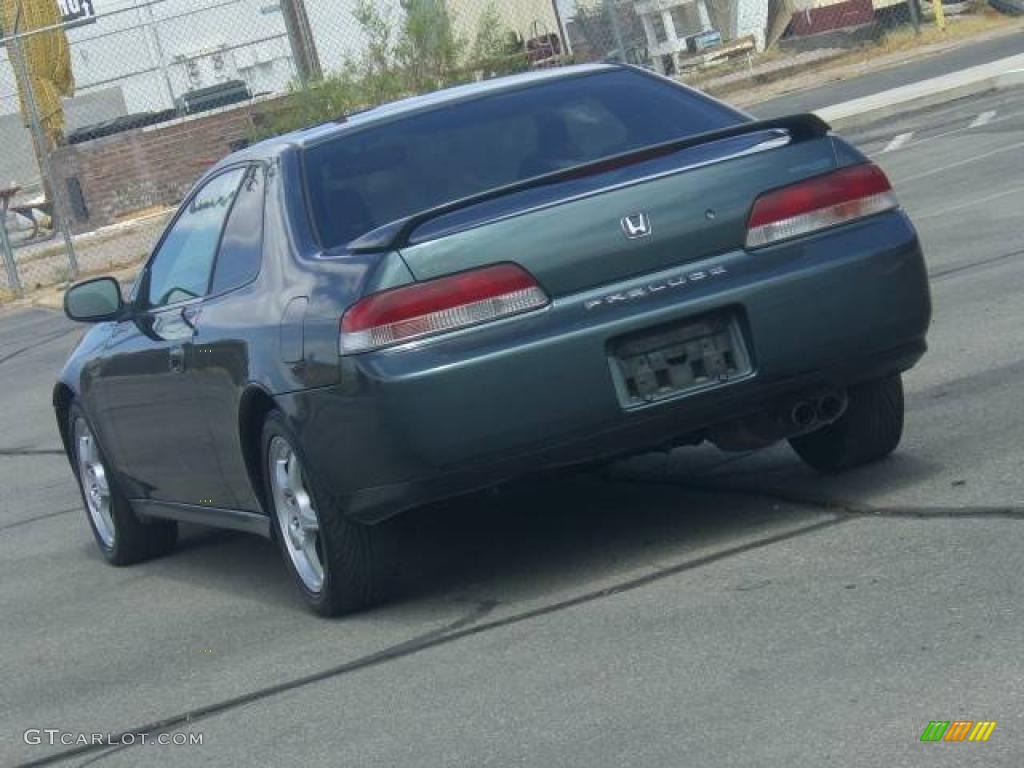 1997 Prelude Type SH - Eucalyptus Green Pearl / Beige photo #9