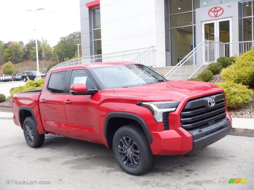 Supersonic Red 2024 Toyota Tundra SR5 CrewMax 4x4 Exterior Photo #146691864