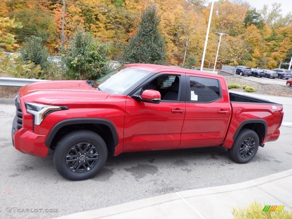 2024 Tundra SR5 CrewMax 4x4 - Supersonic Red / Black photo #7