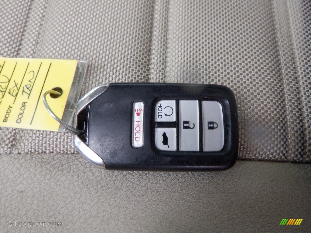 2017 CR-V EX AWD - Sandstorm Metallic / Ivory photo #37