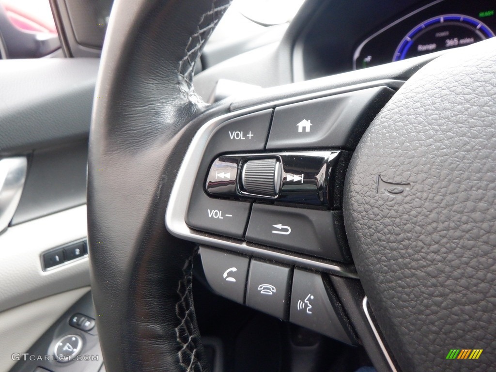 2022 Honda Accord EX-L Hybrid Ivory Steering Wheel Photo #146692372