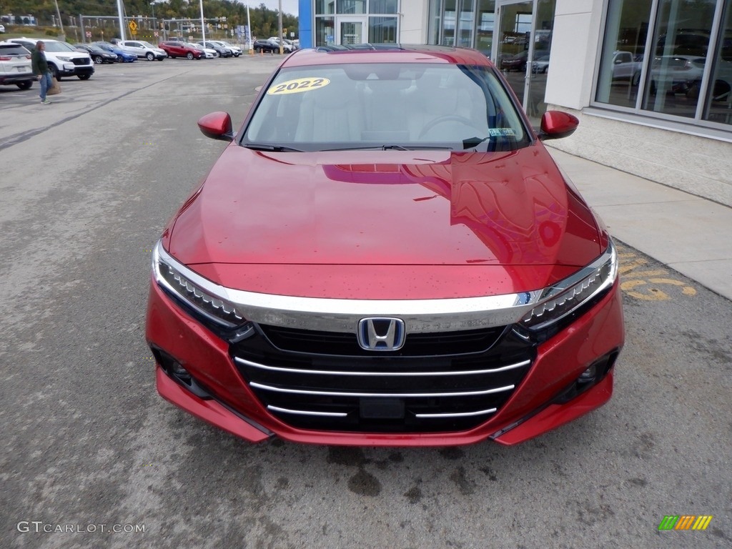 Radiant Red Metallic 2022 Honda Accord EX-L Hybrid Exterior Photo #146692387