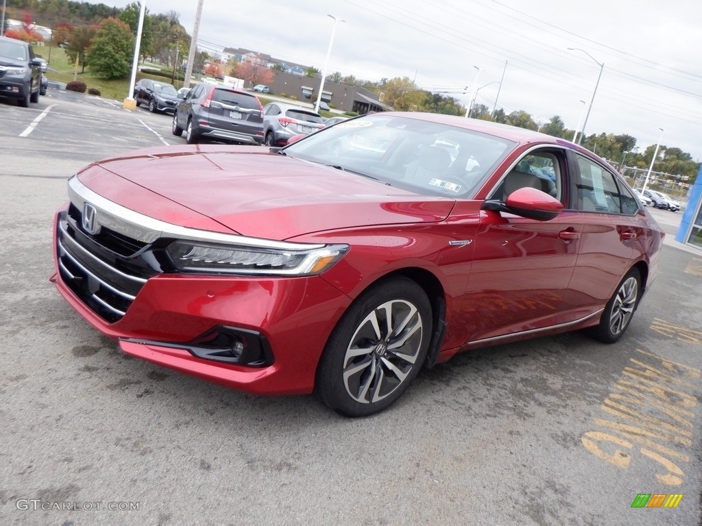 2022 Accord EX-L Hybrid - Radiant Red Metallic / Ivory photo #15