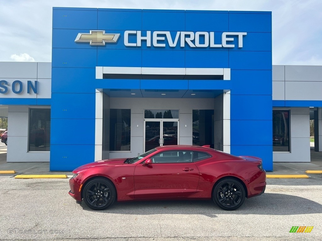 Radiant Red Tintcoat 2024 Chevrolet Camaro LT Coupe Exterior Photo #146692747