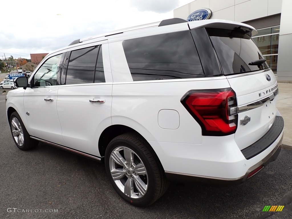 Oxford White 2024 Ford Expedition King Ranch 4x4 Exterior Photo #146692790
