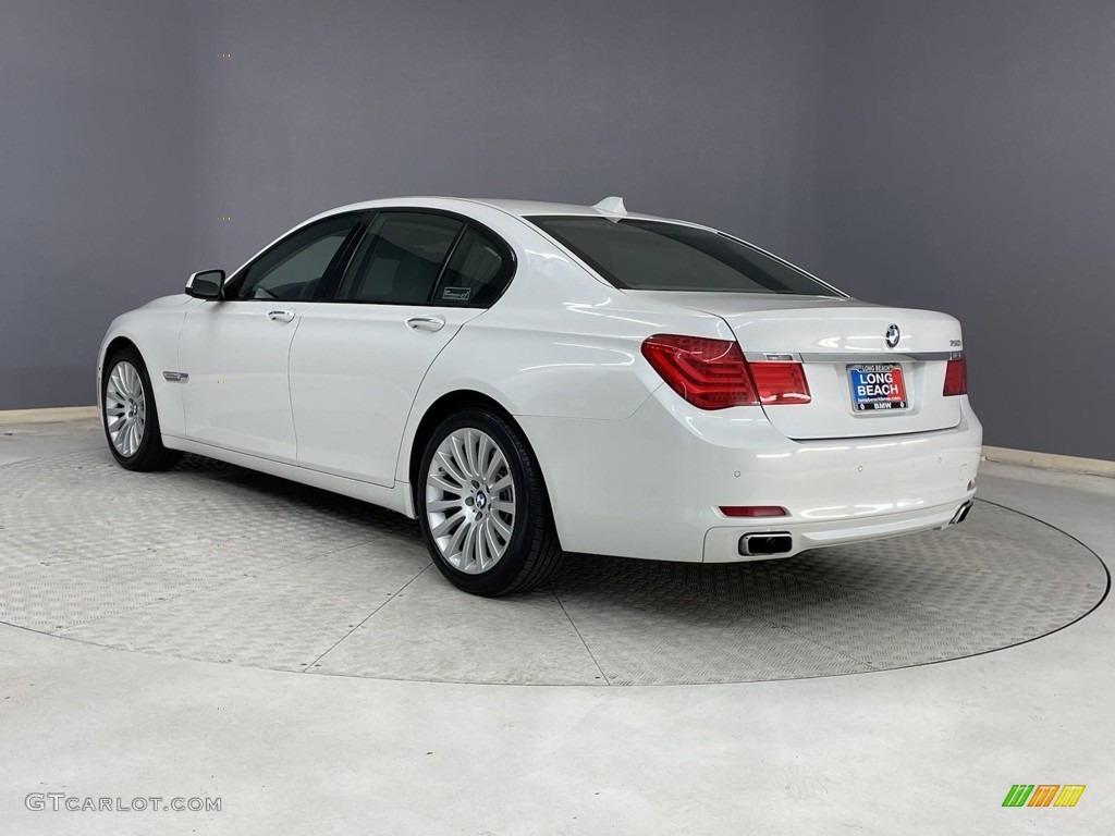 Alpine White 2012 BMW 7 Series 750i Sedan Exterior Photo #146692799