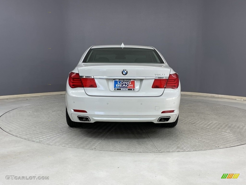 2012 7 Series 750i Sedan - Alpine White / Oyster/Black photo #4