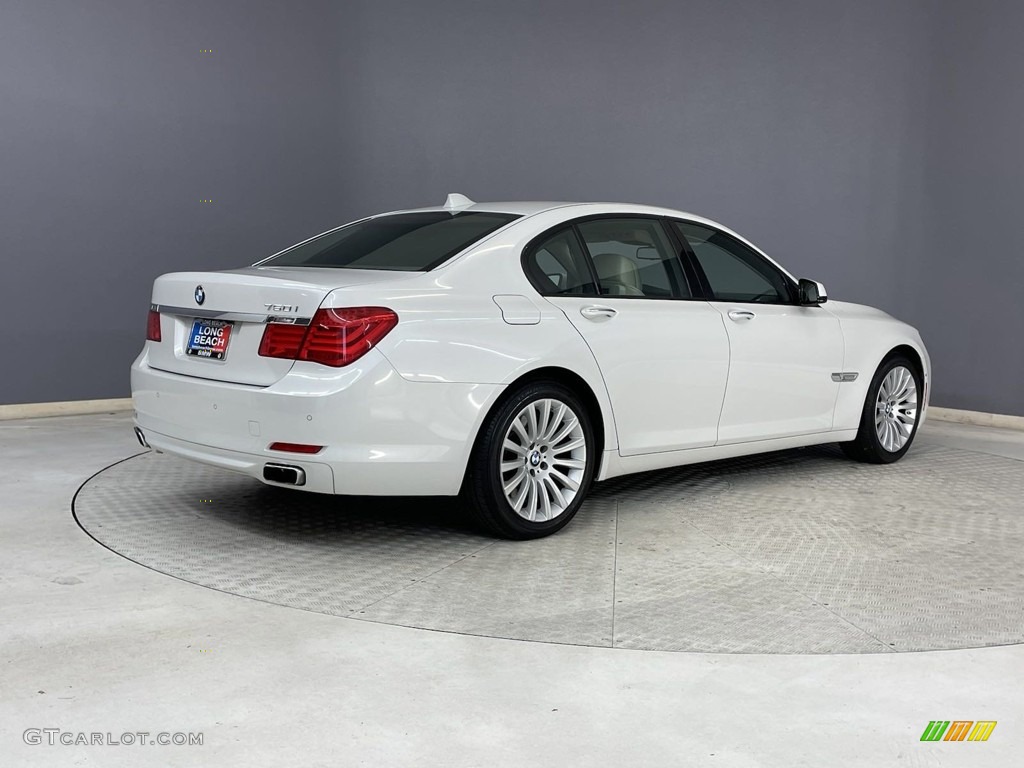 Alpine White 2012 BMW 7 Series 750i Sedan Exterior Photo #146692845