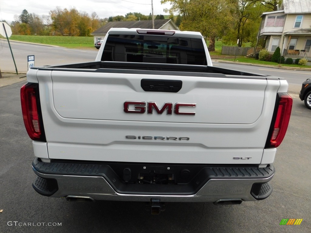 2019 Sierra 1500 SLT Crew Cab 4WD - Summit White / Jet Black photo #8