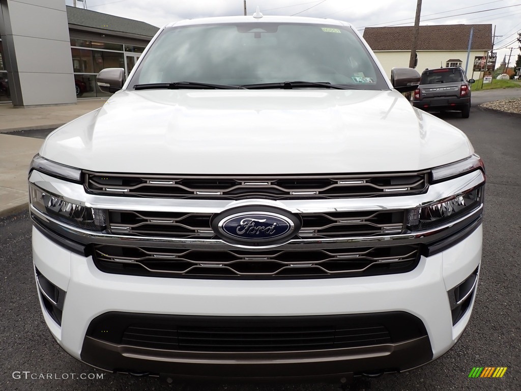 Oxford White 2024 Ford Expedition King Ranch 4x4 Exterior Photo #146692964