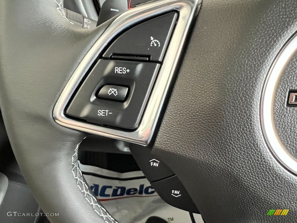 2024 Chevrolet Camaro LT Coupe Jet Black Steering Wheel Photo #146693153