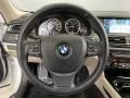 Oyster/Black 2012 BMW 7 Series 750i Sedan Steering Wheel