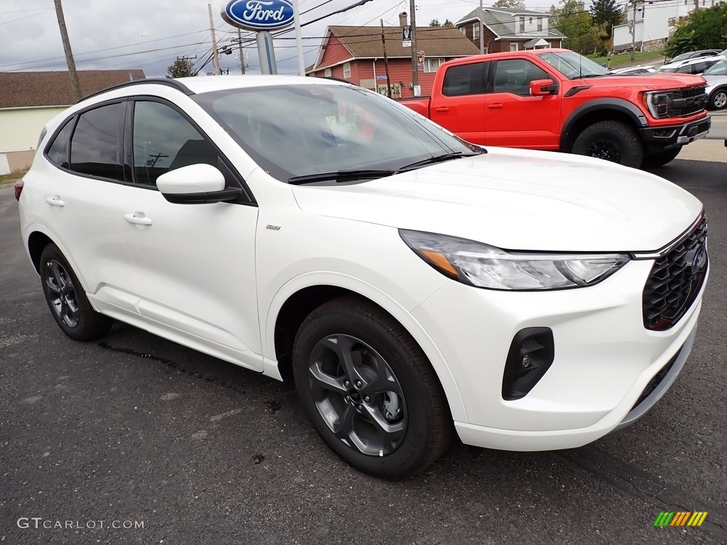 Star White Metallic Tri-Coat 2023 Ford Escape ST-Line Select AWD Exterior Photo #146693370