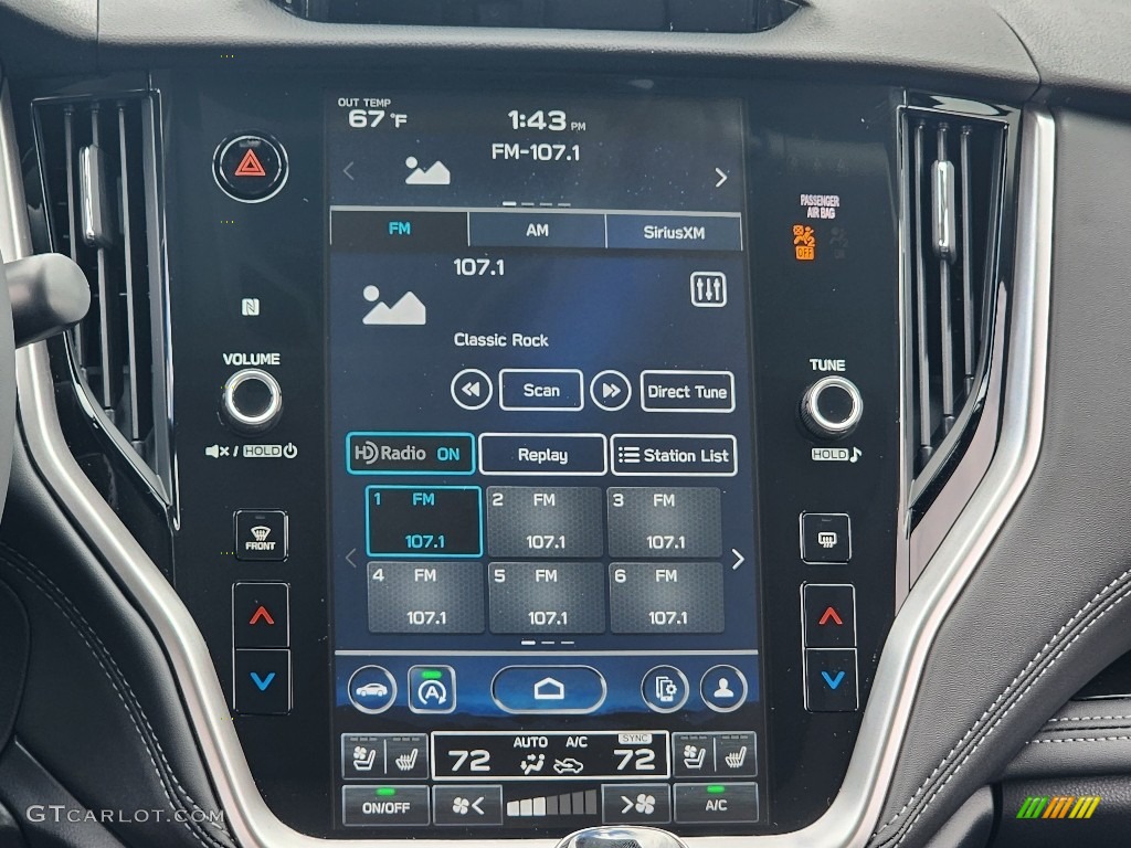 2024 Subaru Legacy Touring Controls Photos