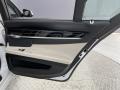 Oyster/Black 2012 BMW 7 Series 750i Sedan Door Panel