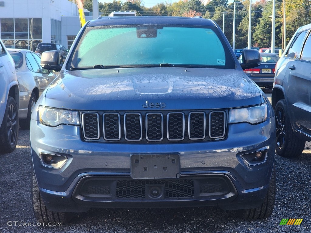 2021 Grand Cherokee Limited 4x4 - Slate Blue Pearl / Black photo #2
