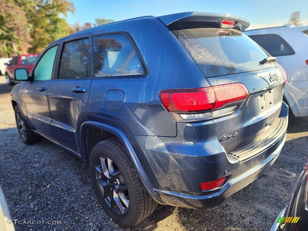 2021 Grand Cherokee Limited 4x4 - Slate Blue Pearl / Black photo #4