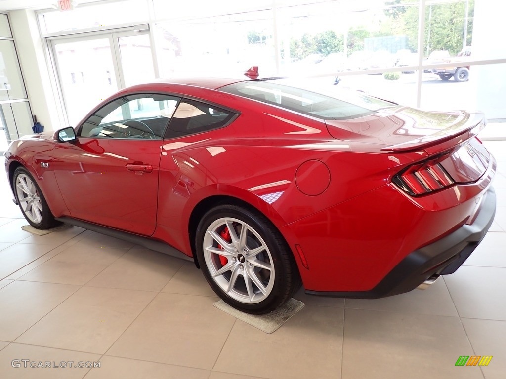 Rapid Red Metallic 2024 Ford Mustang GT Premium Fastback Exterior Photo #146693729
