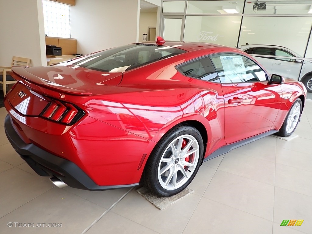 Rapid Red Metallic 2024 Ford Mustang GT Premium Fastback Exterior Photo #146693795