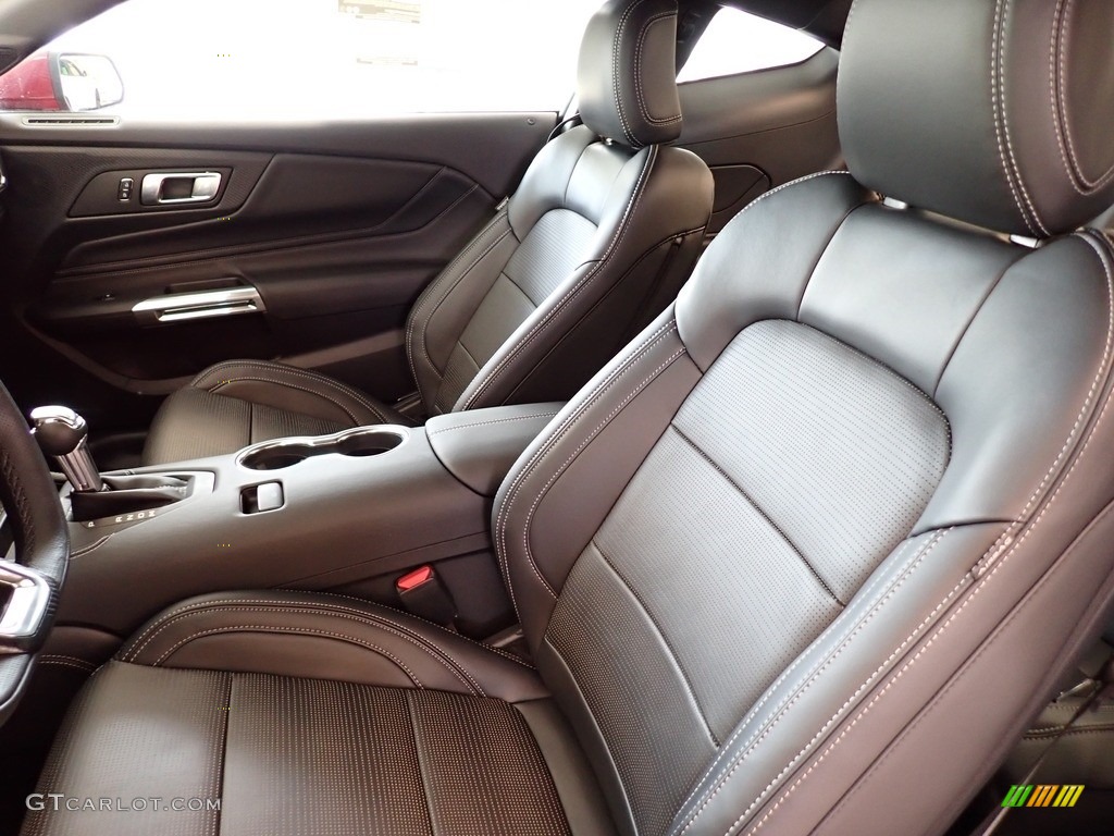 Black Onyx Interior 2024 Ford Mustang GT Premium Fastback Photo #146693891