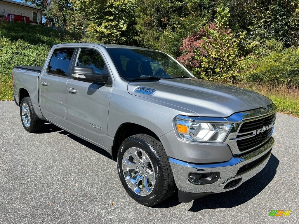Billet Silver Metallic 2021 Ram 1500 Big Horn Crew Cab 4x4 Exterior Photo #146694017