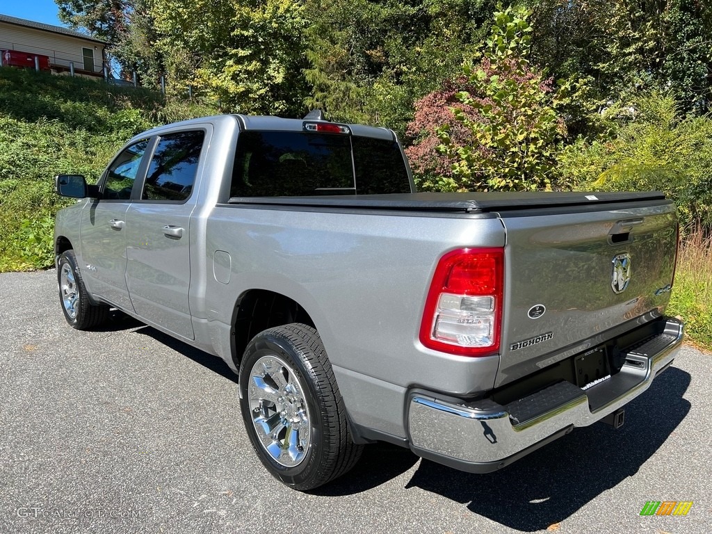 2021 1500 Big Horn Crew Cab 4x4 - Billet Silver Metallic / Black photo #9