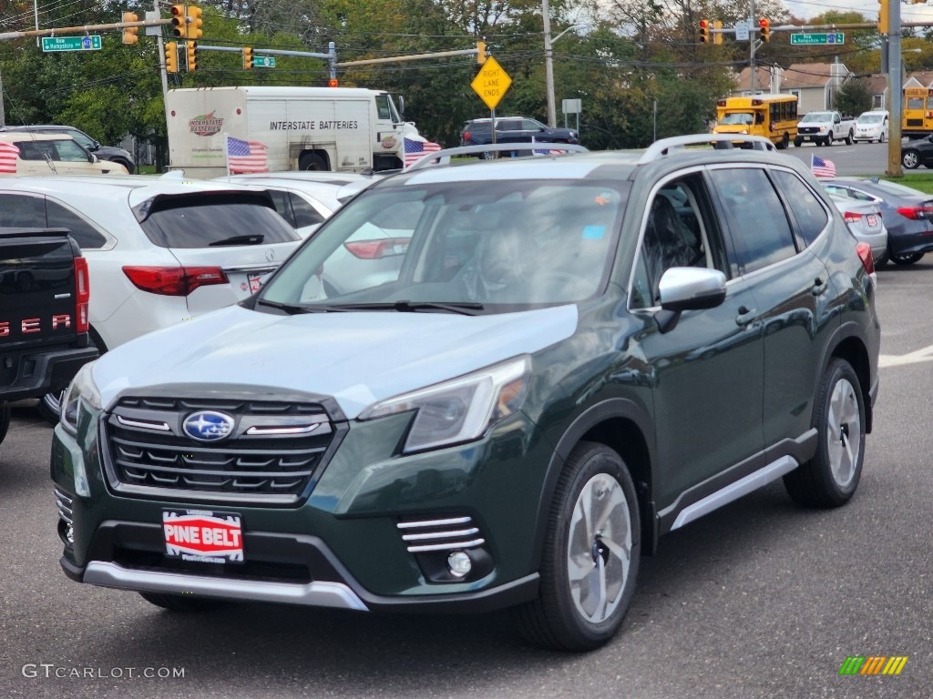 2023 Forester Touring - Cascade Green Silica / Black photo #1